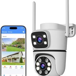 HD Dual Camera WiFi Security Camera