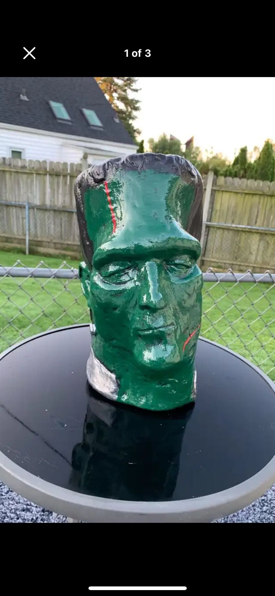 Frankenstein Bust