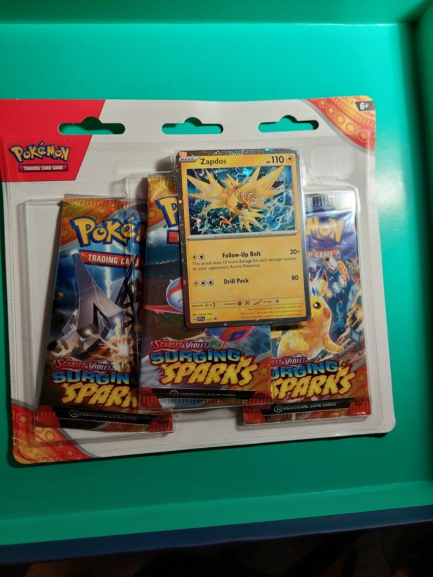 Surging Sparks 3 Boosters Bundle