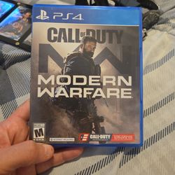 COD MW PS4