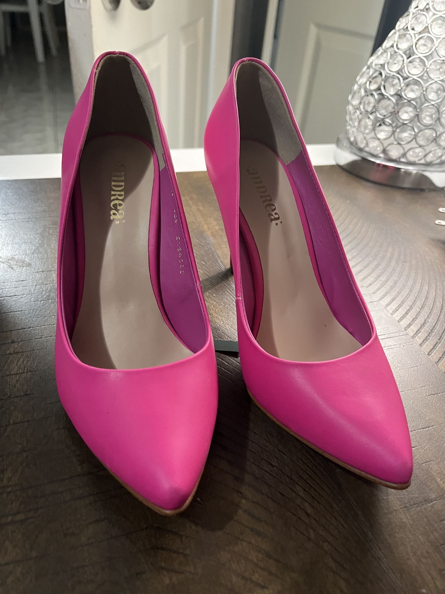Hot pink heels