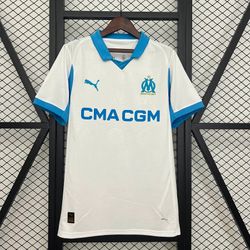 2025/2026 Olympique de Marseille Home Football Shirt 1:1