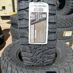 Lt Rt 265 70 17 10 ply $554 all 4