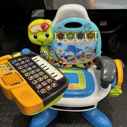 V-Tech Learning Chair ~ Touch & Teach