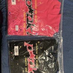 Sp5der Hoodies Large