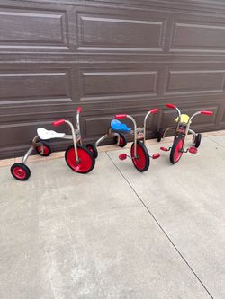 Vintage Silver  Rider Trike  150 each one