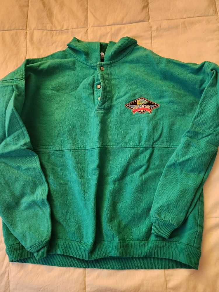 Sweater Hawaii Teal Color