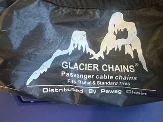 Glacier Chains Passenger Cable Tire Chains Model no. 1038