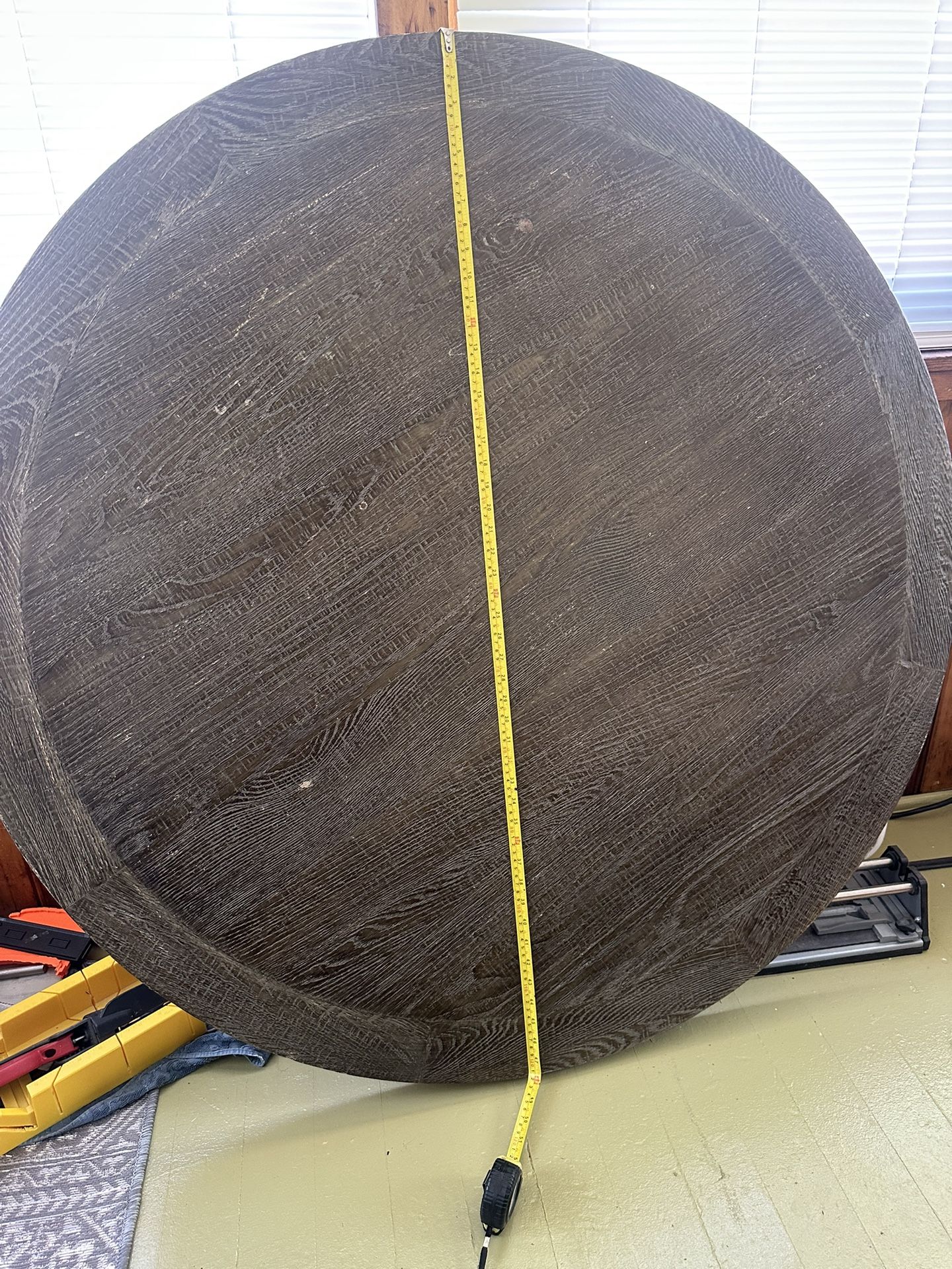 Round Arhaus 48” Coffee Table