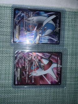 Japanese Pokémon Latios & Latias EX 1st editions cards