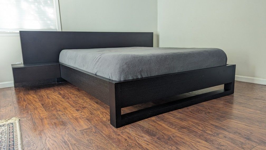 Modloft Monroe Platform Low Bed Queen Size Frame