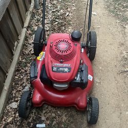 Troybilt Push Mower With Honda Engine