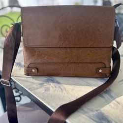 Vintage Leather Satchel Bag 