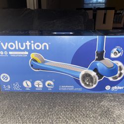 Blue Scooter