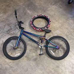 Framed BMX Bike + Vans Cami Pink Tires
