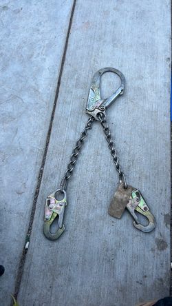 Steel Chain Lanyard with Snap Hooks