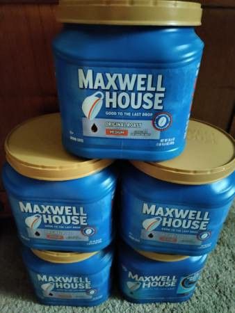 Maxwell House Coffee! 30.6 oz. Per Container! Fresh! 2023 