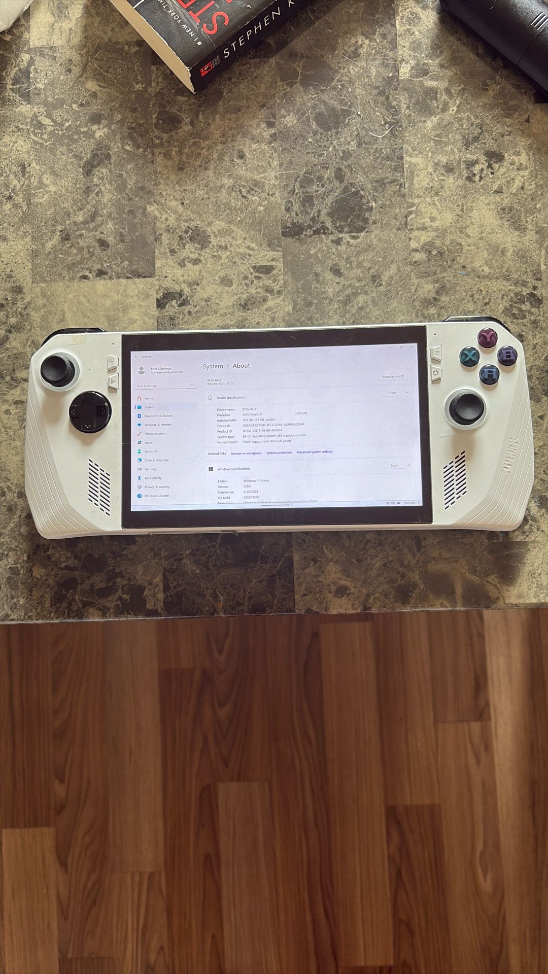 Asus Rog Ally W/ Jsaux Dock (Brand New)