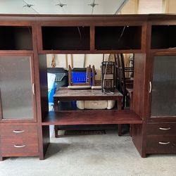 Solid Wood Home Entertainment Center
