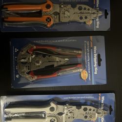 14 in 1 Multi Functional Electrician Pliers 10” Long and Foldable with Landyard