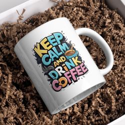 Keep Calm & Drink Coffee Set