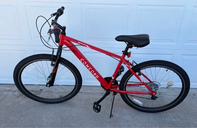Concord 26” Hybrid Bike – 21-Speed – Red – Adult