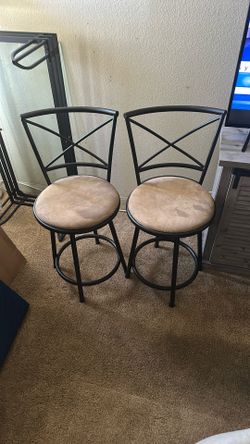 Two Swivel Chairs 