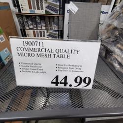 Micro Mesh Bistro Table