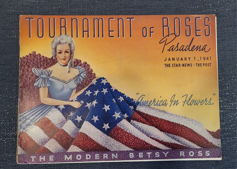 Vintage Tournament Of Roses Pictorial Magazines Quanty 5