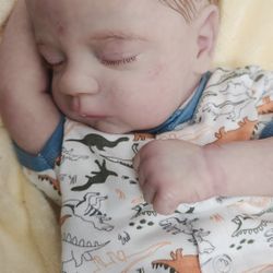 Reborn Baby Trent Lifelike Doll Realistic 
