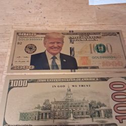 Collectable  Prop Bills Not Real Money 