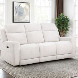 New Sofa Reclining Ivory