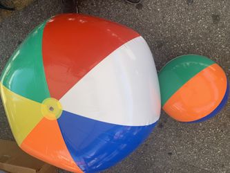 Jumbo beach ball. 48”.