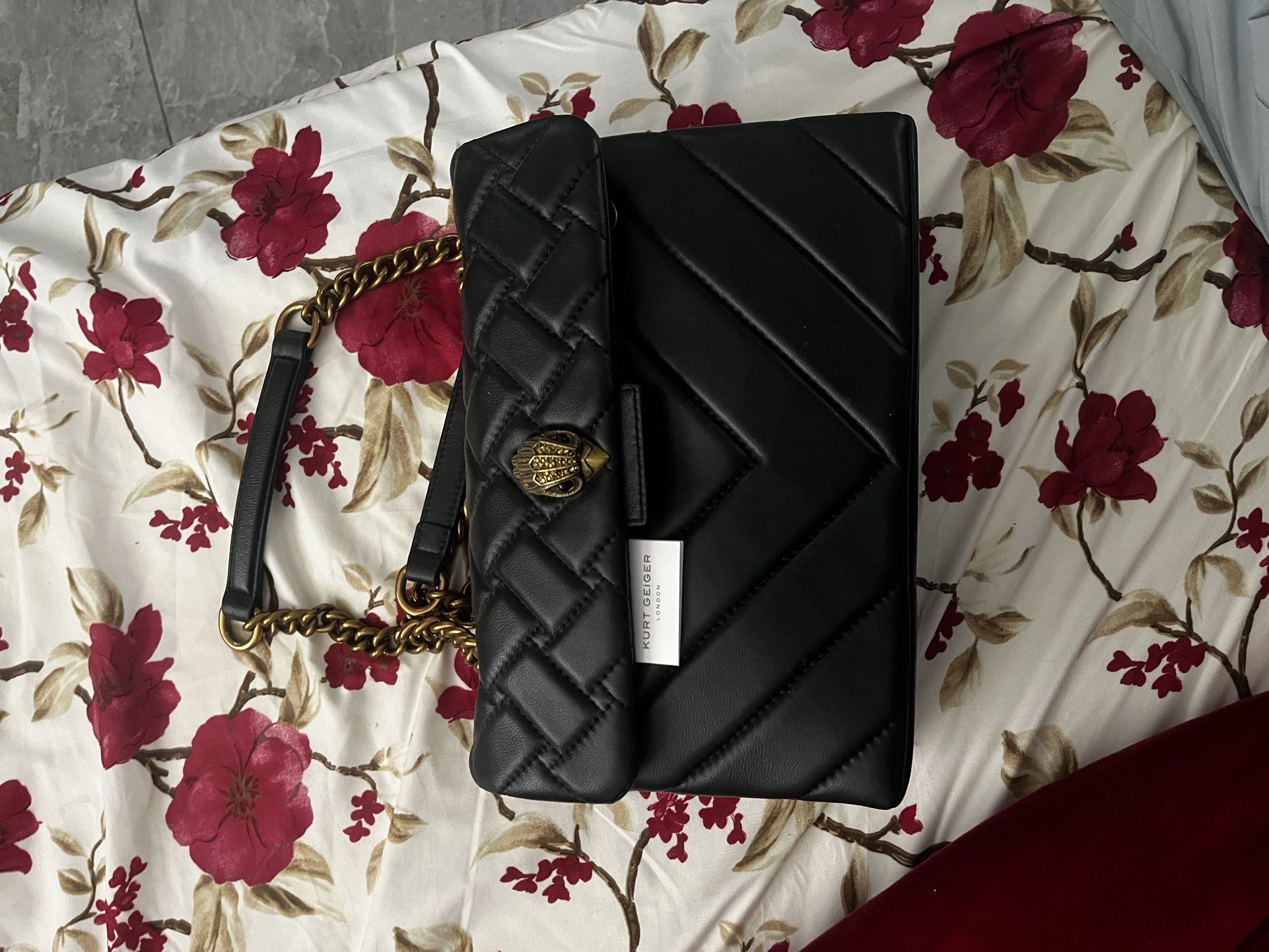 LEATHER KENSINGTON X BAG