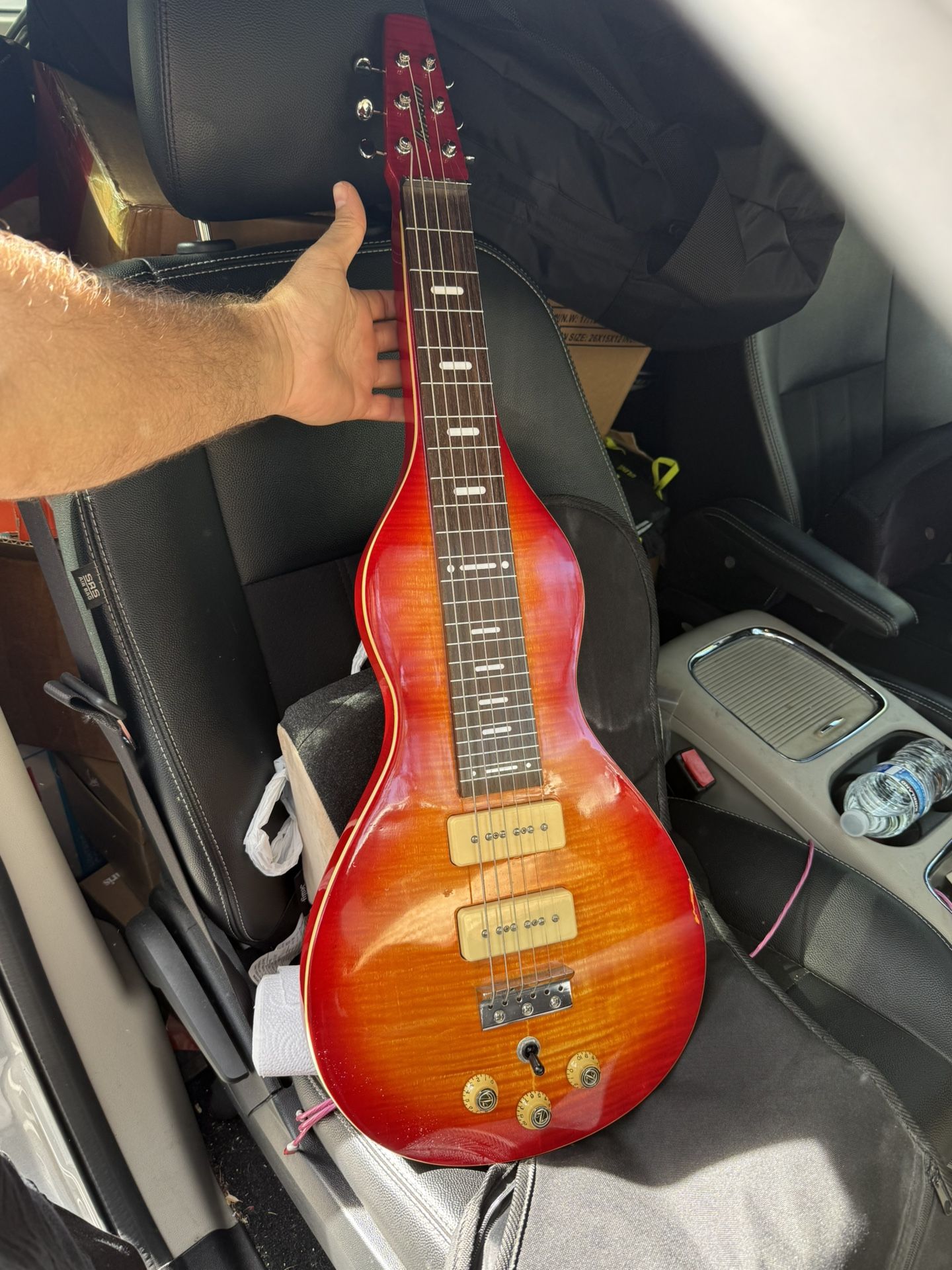 VORSON LAPSTEEL lap steel electric guitarpickups with padded gig bag