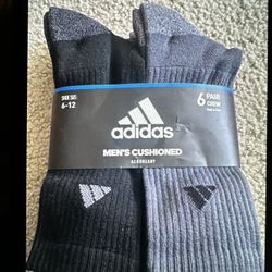 Adidas Men’s Cushioned Crew Socks