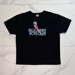 Billionaire Boys Club BBC Parrot Logo Graphic T-Shirt Black Size XXL