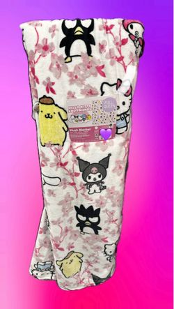 Hello Kitty and Friends Cherry Blossom Blanket