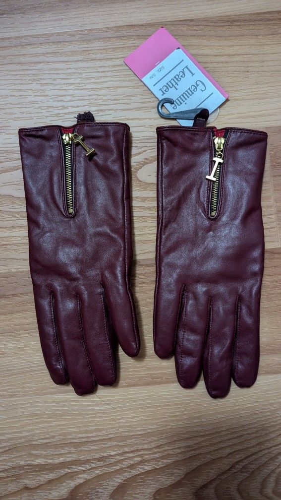 New Genuine Leather Gloves