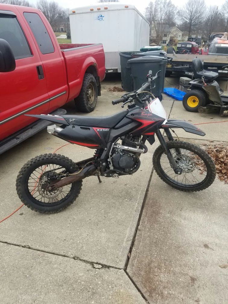 2007 baja x250