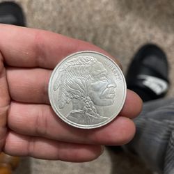 One Troy Ounce .999 Fine Silver