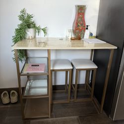 High Top Table W/ 2 Stools