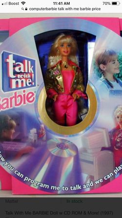 Talk with me barbie discount