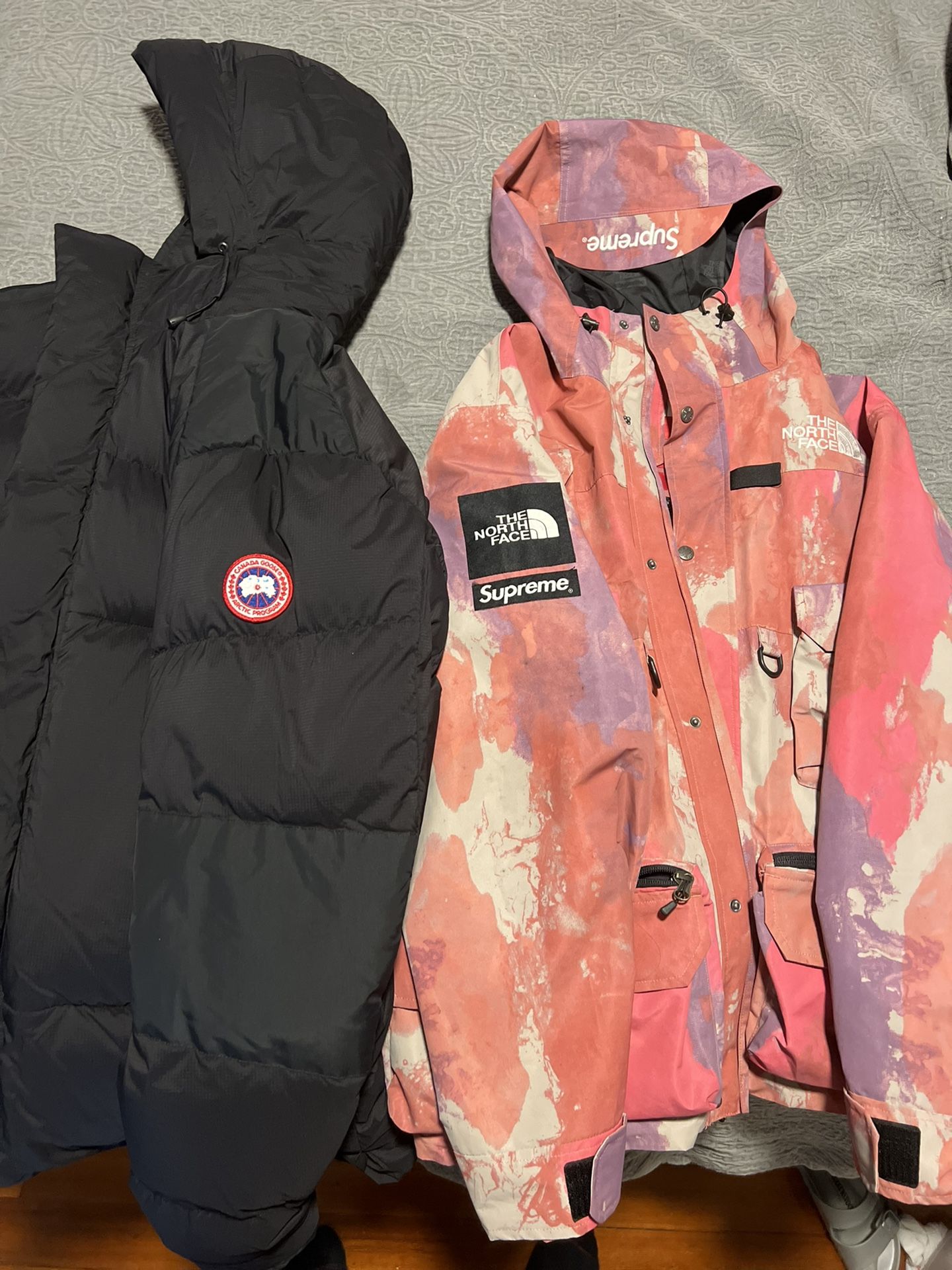 Canadian Goose And Supreme North Face 