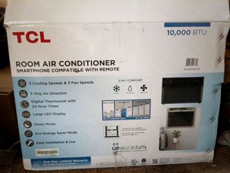 TCL black window unit