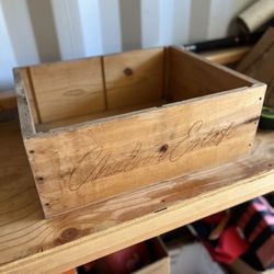 Wooden Wine Crate
