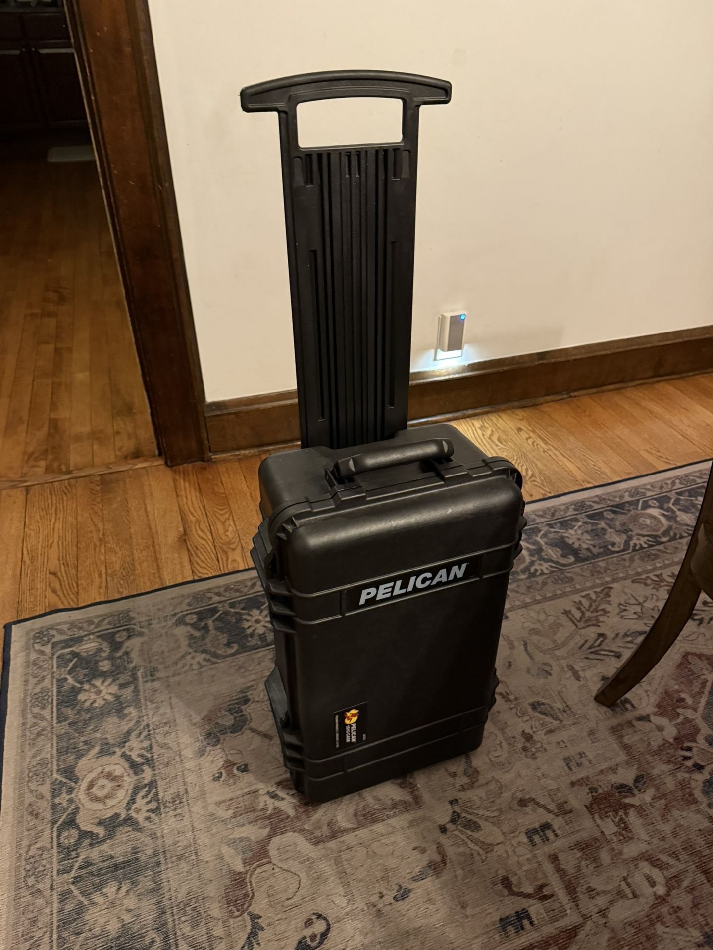 Pelican 1510 case with audio & video equipment