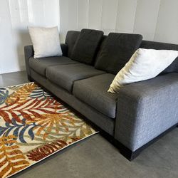 GRAY SOFA W/ FREE DELIVERY 