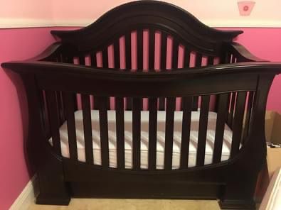 Heavy wood Baby Crib
