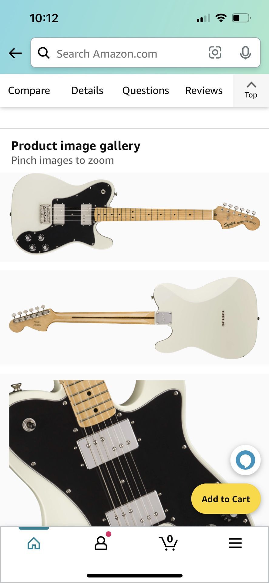  Telecaster Deluxe Electric Guitar 